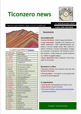 Ticonzero news n. 166 dicembre 2025 - Ticonzero