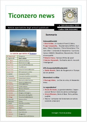 Ticonzero news n. 167 gennaio 2026 - Ticonzero