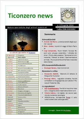 Ticonzero news n. 170 aprile 2026 - Ticonzero